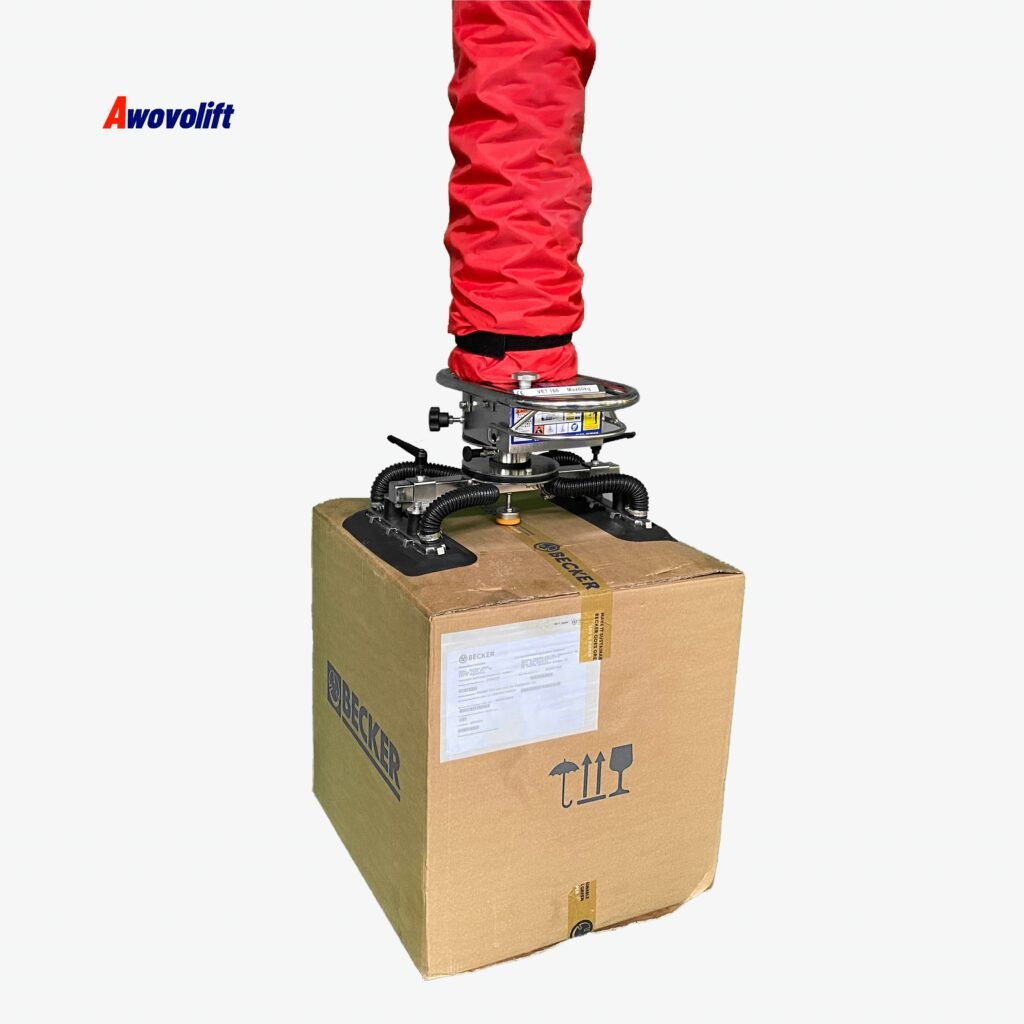 Air Tube Vacuum Lifter Material Handling for Box Bag Wooden Panels Logistics Warehouse Install Lifting Moving