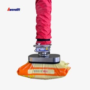 Awovolift Air Power Tube Vacuum Lifter Easy Lift Assist Arm Lifting Box Barrel Bag Robot Vacuum for Logistics Transport System