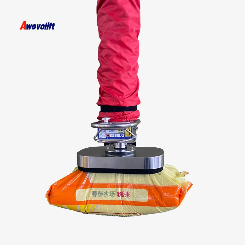 Air Tube Vacuum Lifter Material Handling for Box Bag Wooden Panels Logistics Warehouse Install Lifting Moving