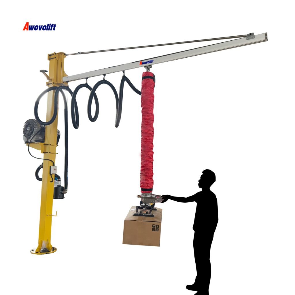 Air Tube Vacuum Lifter Material Handling for Box Bag Wooden Panels Logistics Warehouse Install Lifting Moving
