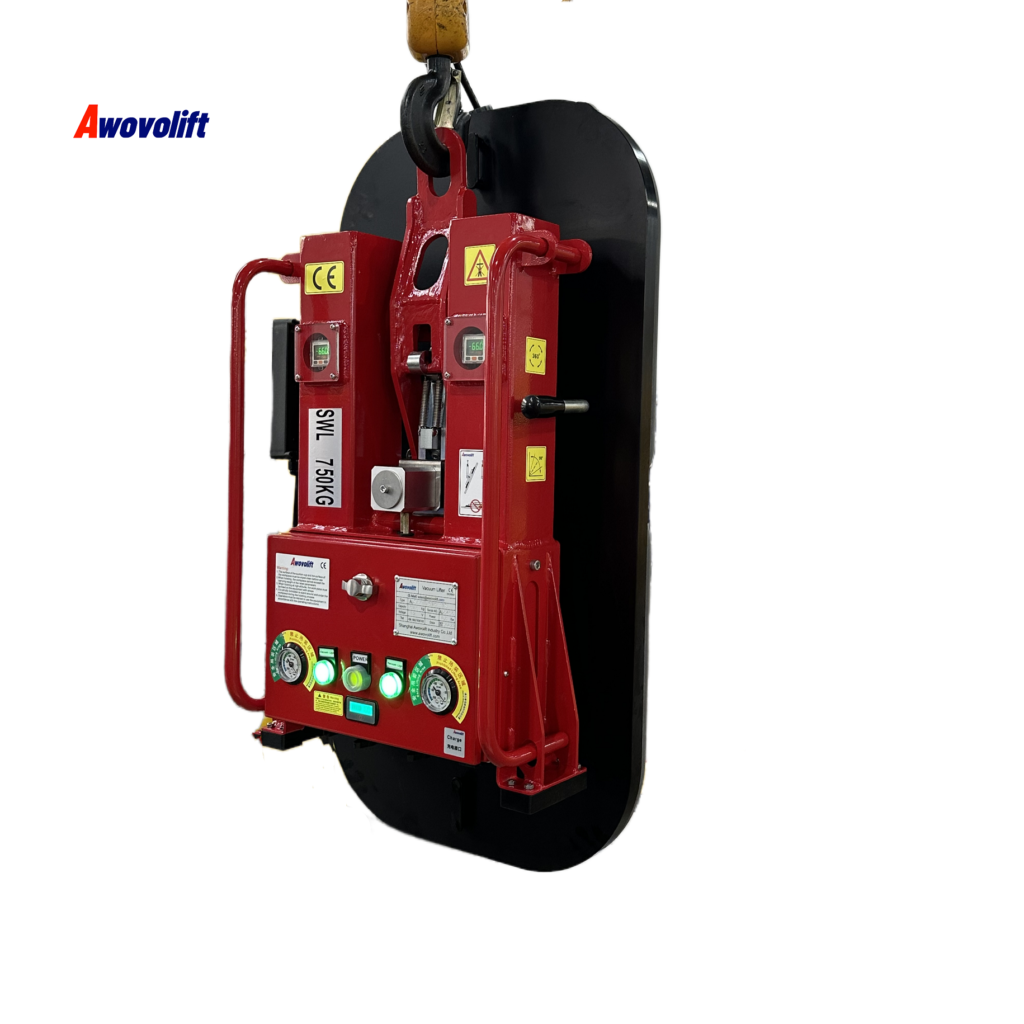 Awovolift Double Dual System Glass Vacuum Lifter Suction Lifting Equipment for Glazing Facade Curtain Wall 500 750KG