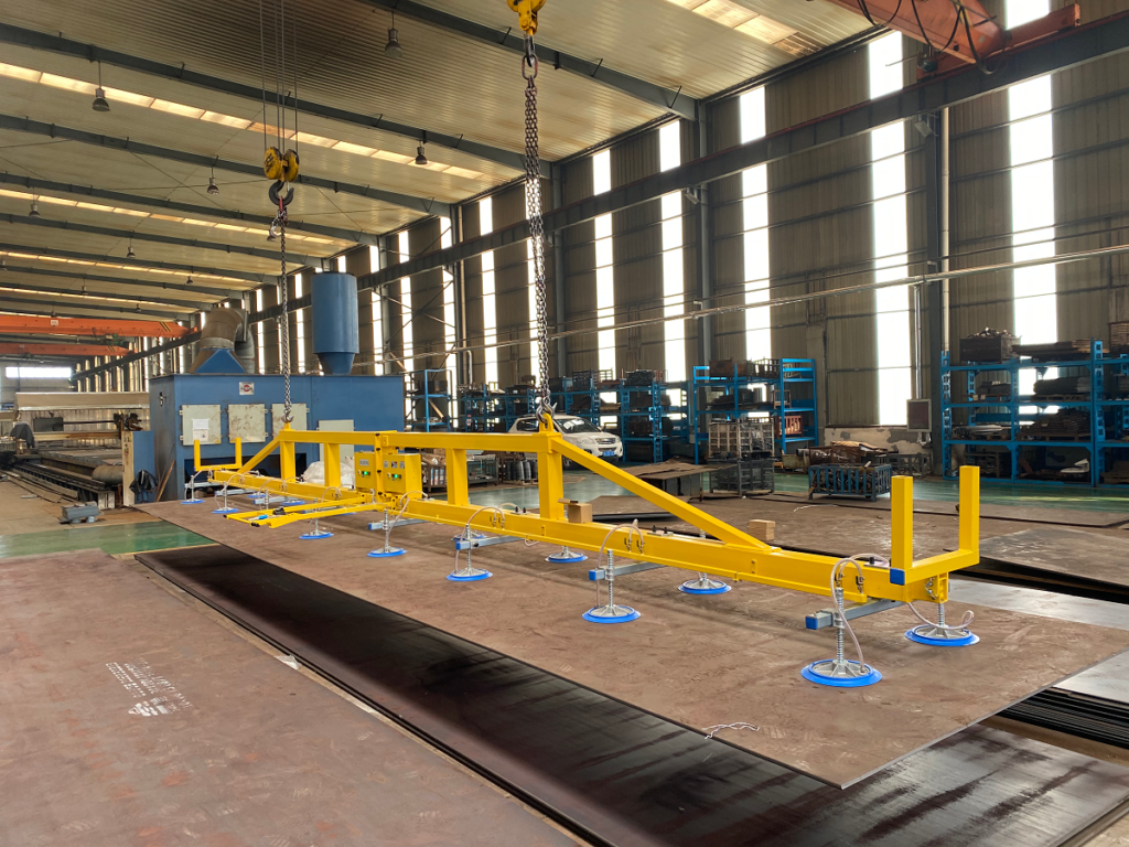 Awovolift Large Sheet Metal Vacuum Lifter or Huge Steel Plate 10T With Remote Control and Alarm Light