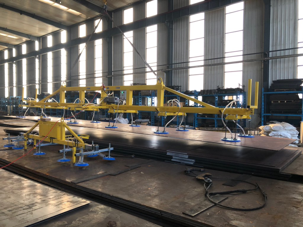 Awovolift Large Sheet Metal Vacuum Lifter or Huge Steel Plate 10T With Remote Control and Alarm Light