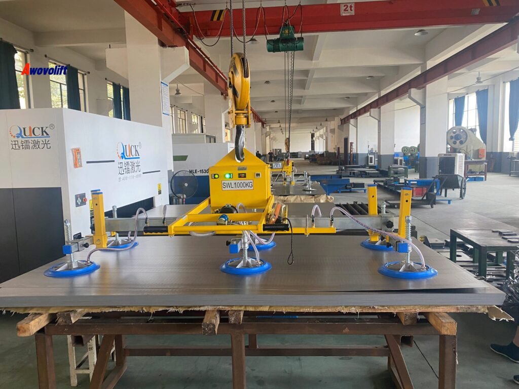 Sheet Metal Vacuum Lifter Equipment for Laser Cut CNC Industry CE