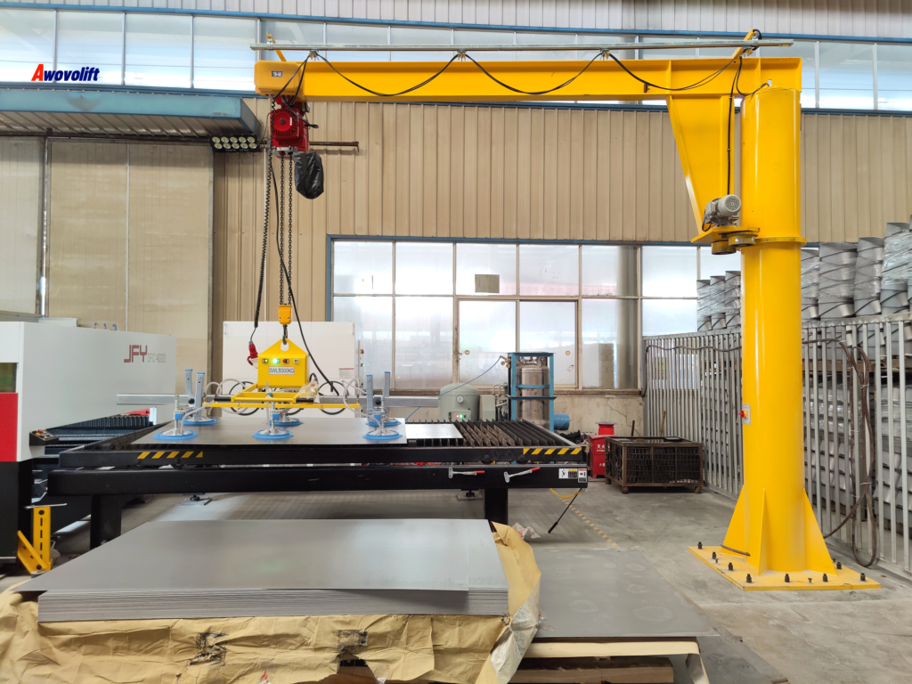 Sheet Metal Vacuum Lifter Equipment for Laser Cut CNC Industry CE