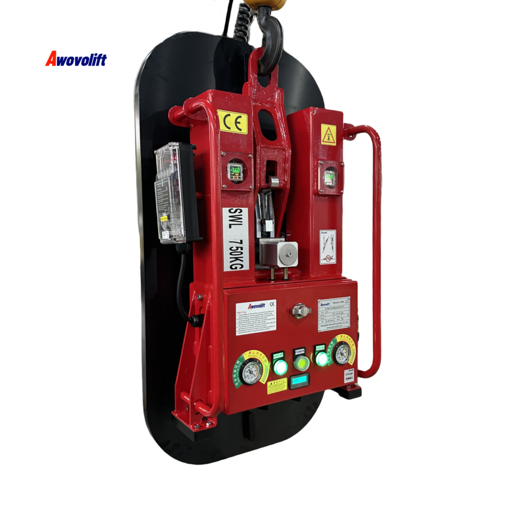 Awovolift Double Dual System Glass Vacuum Lifter Suction Lifting Equipment for Glazing Facade Curtain Wall 500 750KG