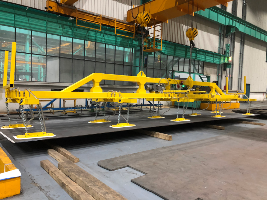 Awovolift Large Sheet Metal Vacuum Lifter or Huge Steel Plate 10T With Remote Control and Alarm Light