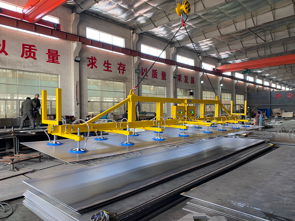 Awovolift Large Sheet Metal Vacuum Lifter or Huge Steel Plate 10T With Remote Control and Alarm Light