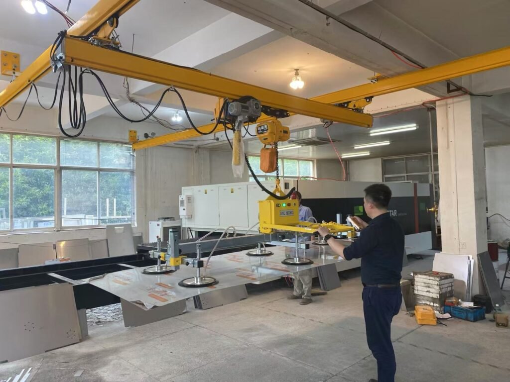 Sheet Metal Vacuum Lifter Equipment for Laser Cut CNC Industry CE
